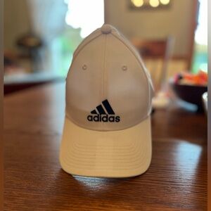 Adidas Aeroready White Baseball Hat NWOT